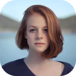 young white woman
