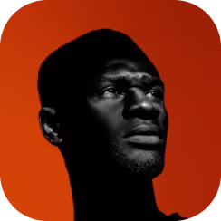 young black man